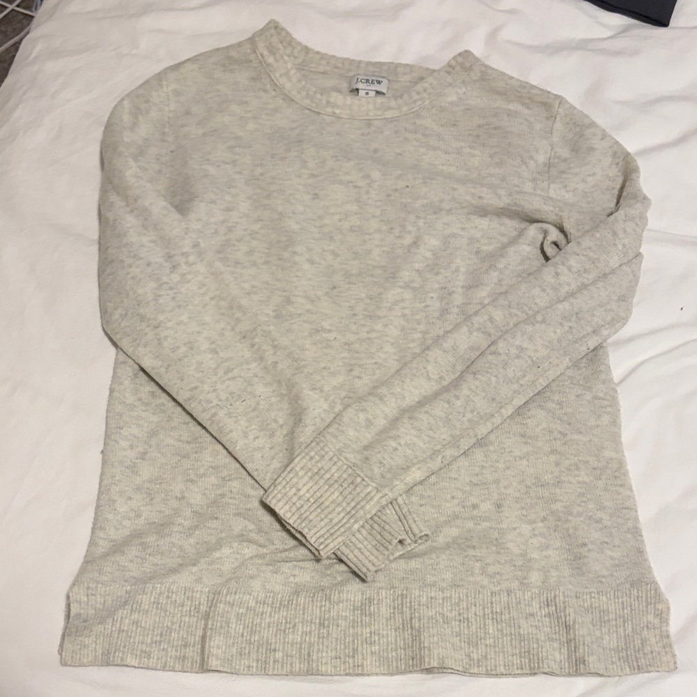 J. Crew Light Gray Sweater